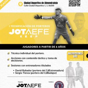 I TECNIFICACIÓN DE PORTEROS JOTAEFEKEEP
